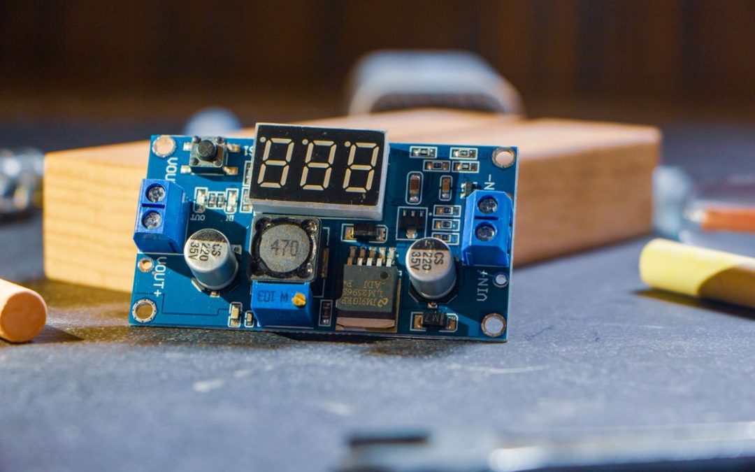 Embedded electronic controller circuit board representing connected product cybersecurity and EU Cyber Resilience Act compliance